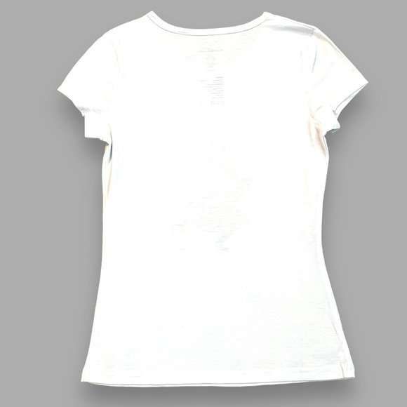 Moomin Shop Hawaii Little My Tee Shirt Short Sleeve White Red Crystals XS - Picture 3 of 3